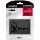 Kingston A400 SATA SSD Solid State Drive 2.5 Inch Sata 3-480 GB SA400S37/480G