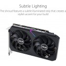 ASUS Dual NVIDIA GeForce RTX 3050 OC Edition Gaming Graphics Card 