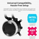 Lian Li Hydroshift II-C 360TL RGB Liquid CPU Coole 360mm AIO  3X 120 RGB Fans 2.1” IPS LCD Screen 