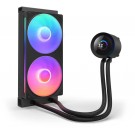 NZXT Kraken Plus 240 RGB AIO CPU Liquid Cooler Single Frame Fan 1.54" Square LCD