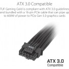 ASUS TUF Gaming 1200W Gold ATX 3.0 Compatible Fully Modular Power Supply 80+ Gold Certified