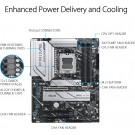ASUS PRIME X670-P Gaming Motherboard Socket AMD AM5 Ryzen 7000 ATX PCIe 5.0 3x M.2 DDR5