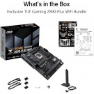 ASUS TUF Gaming Z890-PLUS WiFi Z890 LGA 1851 ATX Motherboard Intel Core™ Ultra Series 2 Ready Advanced AI PC-Ready 16+1+2+1 Stages, DDR5 PCIe 5.0 Thunderbolt 4 Type-C 4X M.2