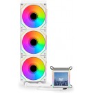 Lian Li Galahad II 360 mm ARGB AIO Liquid CPU Cooler - White LCD  L x 120mm W x 1" H - Desktop Compatible