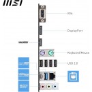 MSI PRO B760M-P DDR4 ProSeries Motherboard, Supports 12th/13th 14 Gen Intel Processors, Micro-ATX, LGA 1700 - Black