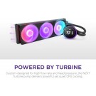 NZXT Kraken Elite 360 RGB AIO CPU Liquid Cooler Customizable 2.72" IPS LCD Turbine Pump