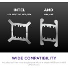 NZXT Kraken Elite 360 RGB AIO CPU Liquid Cooler Customizable 2.72" IPS LCD Turbine Pump