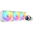NZXT Kraken RGB 360mm AIO CPU Liquid Cooler Customizable 1.54"" Square LCD White